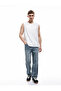 Crew Neck Regular Fit Cotton Sleeveless T-Shirt - 2