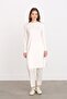 Basic Combed Cotton Tunic Ecru