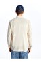 Xside Beige Regular Fit Long Sleeve Linen Blended Men's Shirt - 5