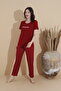Milan Fabric Short Sleeve Women's Pajamas Set