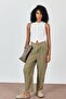 Ecru Buttoned Front Blouse - 5
