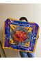 Colorful Zebra and Flower Motif Scarf - Bandana - Gift - 2
