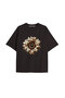 Y2K Vintage Leopard Printed Black T-Shirt Code 154