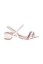 Ladies Low Heel Sandals Off White | Made In Brazil - 2