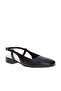 Ladies Low Heel Sandals Black | Made In Brazil