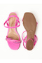 Ladies Sandals With Back Strap Pink | Made In Brazil - 5