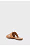 Ladies Flat Sandals Brown | Made In Brazil - 2