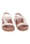 Ladies Flat Sandals Cream | Made In Brazil - 4