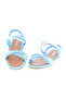 Ladies Flat Sandals Blue | Made In Brazil - 4