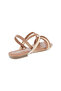 Ladies Flat Sandals Nude | Made In Brazil - 3
