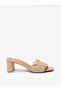 Vizzano Ladies Low Heel Sandals Beige | Made In Brazil