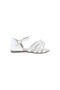 Infant Girls Sandals With Back Strap White | Made In Brazil