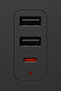 2 USB + Type-C Current and Child Protected Triple Square Socket 2Mt - 3