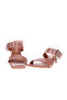 Vizzano Ladies Low Heel Sandals Nude | Made In Brazil - 4