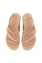 Ladies Sandals With Back Strap Nude | Made In Brazil - 5