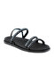 Ladies Sandals With Back Strap Black | Made In Brazil