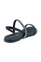 Ladies Flat Sandals Black | Made In Brazil - 3