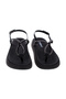 Ladies Flat Sandals Black | Made In Brazil - 4