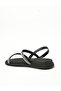 Ladies Flat Sandals Black | Made In Brazil - 2