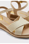 Junior Girls Sandals Beige | Made In Brazil - 5