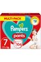 Baby-Dry Pants Diapers Size 7 (17kg and above), 104 Count