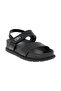 Ladies Flat Sandals Black | Made In Brazil