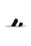 Ladies Flat Sandals Black | Made In Brazil