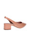 Ladies Low Heel Sandals Nude | Made In Brazil - 3
