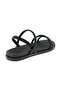 Ladies Sandals With Back Strap Black | Made In Brazil - 3