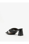 Ladies Low Heel Sandals Black | Made In Brazil - 3