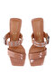 Vizzano Ladies Low Heel Sandals Nude | Made In Brazil - 5