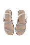 Ladies Sandals With Back Strap Crystal | Made In Brazil - 5