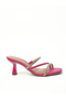 Ladies Party Sandals Magenta | Made In Brazil - 2