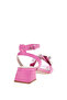 Pre Teen Girls Sandals With Back Strap Pink | Made In Brazil - 3