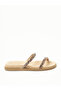 Ladies Flat Sandals Cream | Made In Brazil - 2