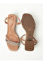 Ladies Mid Heel Sandals Nude | Made In Brazil - 4
