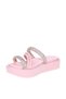 Pre Teen Girls Sandals Pink | Made In Brazil - 2
