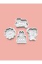 18 Year Old Birthday Cookie Mold and Sugar Dough Mold Set of 4