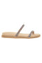 Ladies Flat Sandals Blue | Made In Brazil