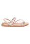 Ladies Flat Sandals Cream | Made In Brazil - 2