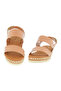 Ladies Sandals With Back Strap Nude | Made In Brazil - 4