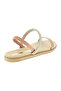 Ladies Flat Sandals Nude | Made In Brazil - 3