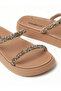 Ladies Comfort Sandals Nude | Made In Brazil - 4