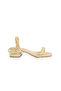 Ladies Sandals With Back Strap Cream 985 | Made In Brazil