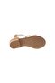 Junior Girls Sandals With Back Strap Nude | Made In Brazil - 6