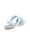 Ladies Flat Sandals Blue | Made In Brazil - 3