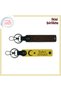Gift Carrying the Spirit of the Republic for Lovers – Moon Star Themed Keychain Set, Dark Brown-Yellow