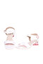 Pre Teen Girls Sandals With Back Strap White | Made In Brazil - 4