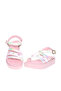 Pre Teen Girls Sandals With Back Strap White | Made In Brazil - 4