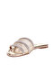 Vizzano Ladies Flat Sandals Gold | Made In Brazil - 2